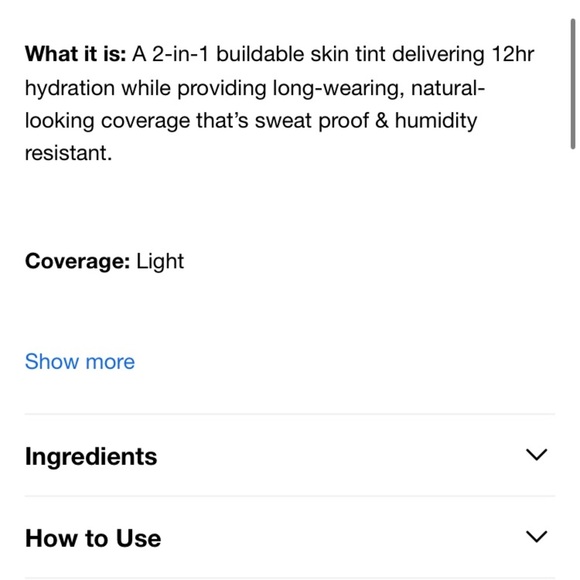 New Bobbi Brown Vitamin Enriched Skin Tint Broad Spectrum SPF 15 skin like base - Picture 9 of 15